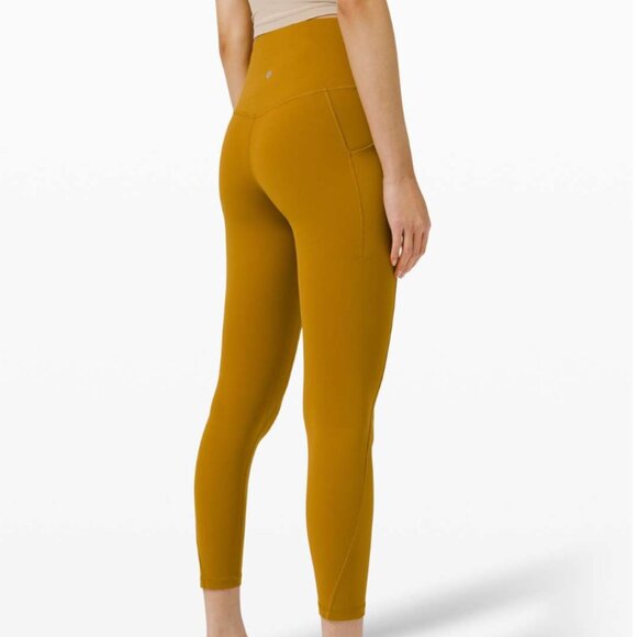 Lululemon Align High Rise Pant with Pockets 25" Gold Spice - Picture 5 of 5